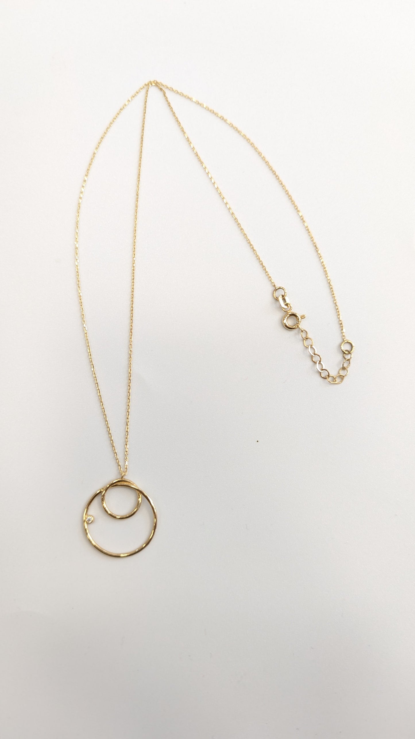 Gold Circles Necklace
