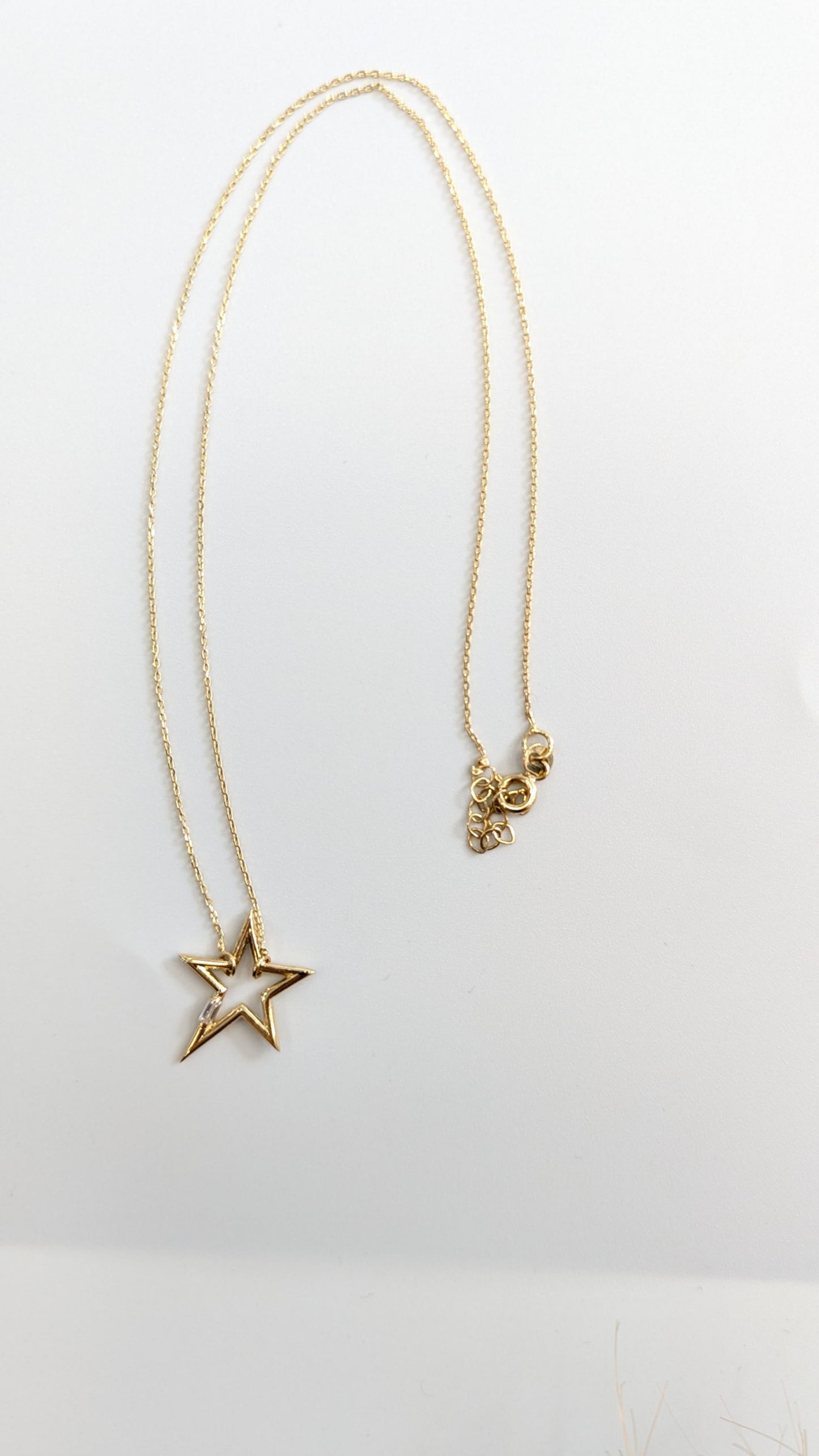 Gold Star Necklace