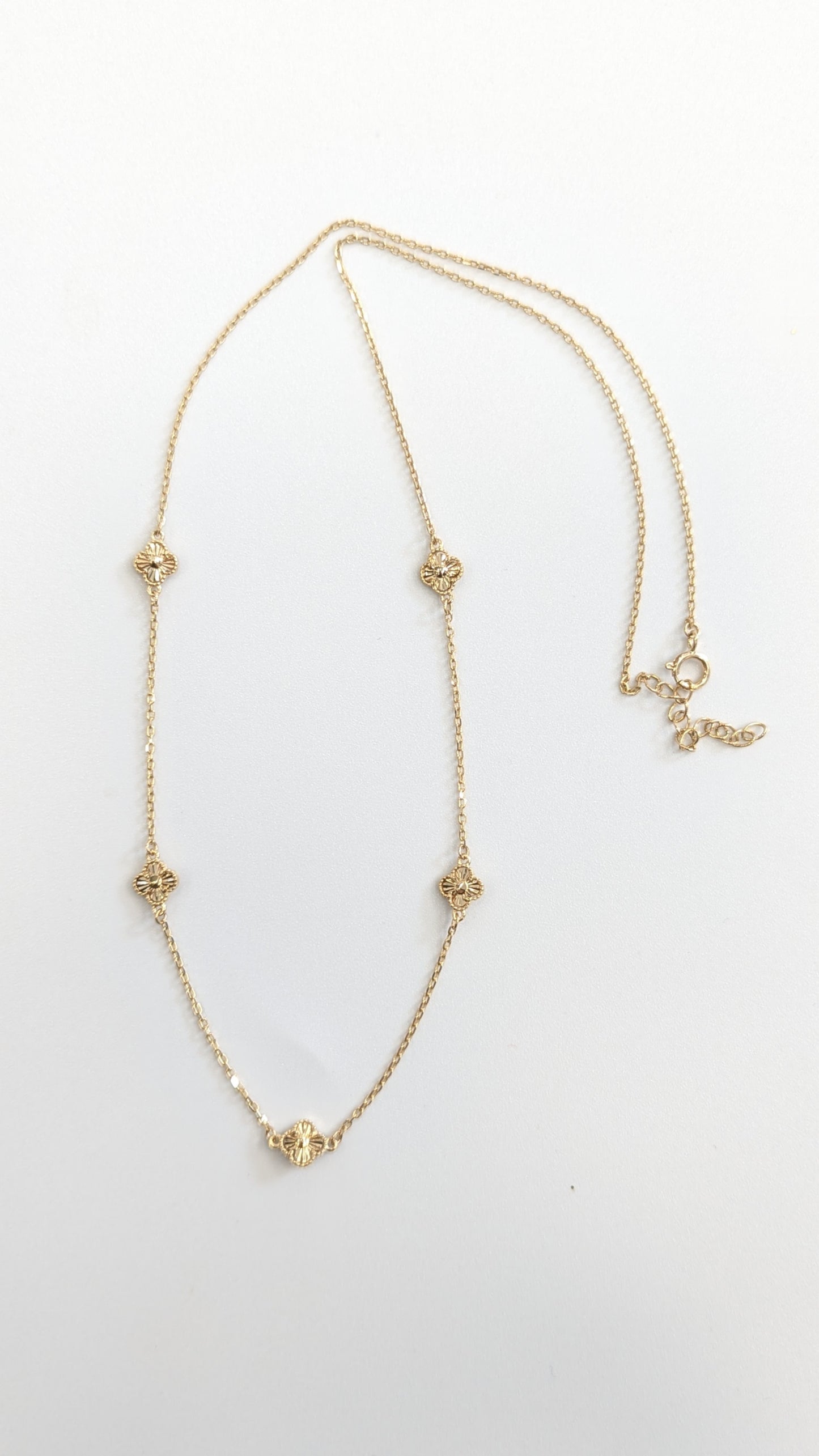 Gold Crosses Necklace