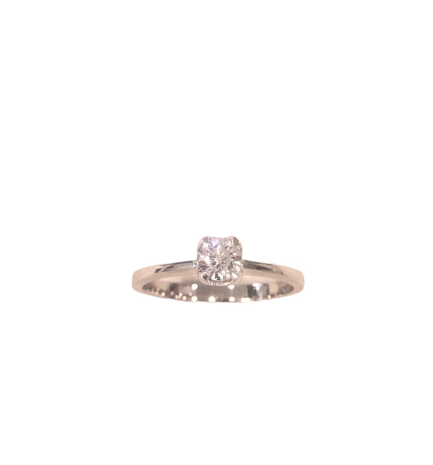 0.30ct GIA Natural Diamond Solitaire Ring