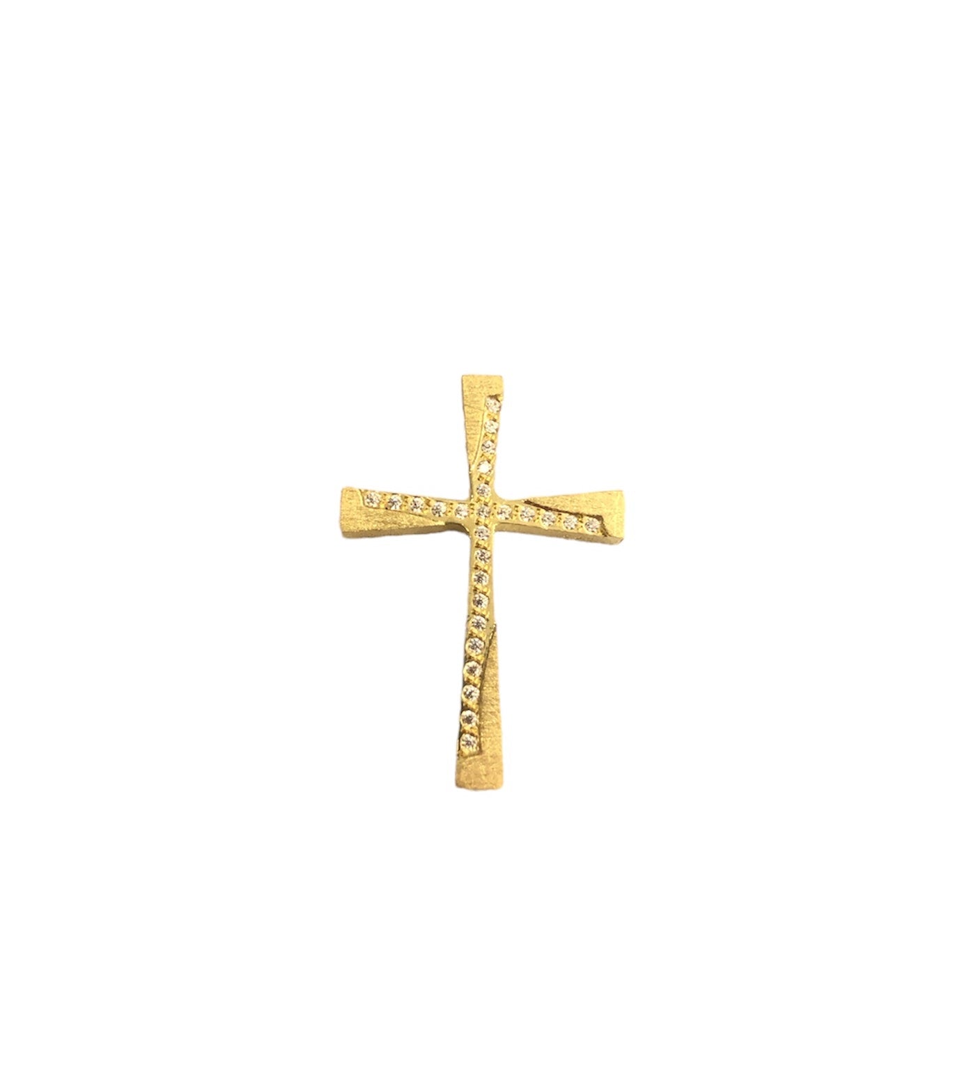 Triantos Double-faced Gold Cross