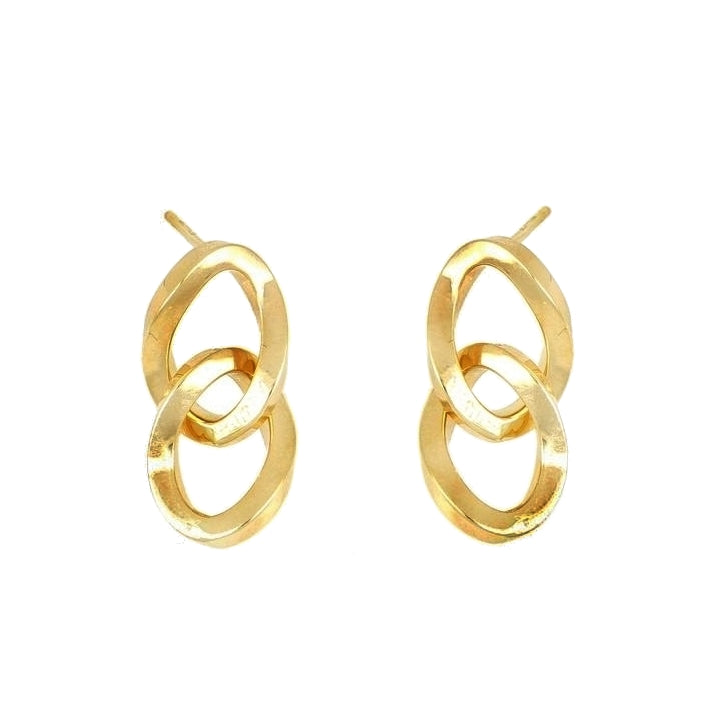 Gold Drop Earrings