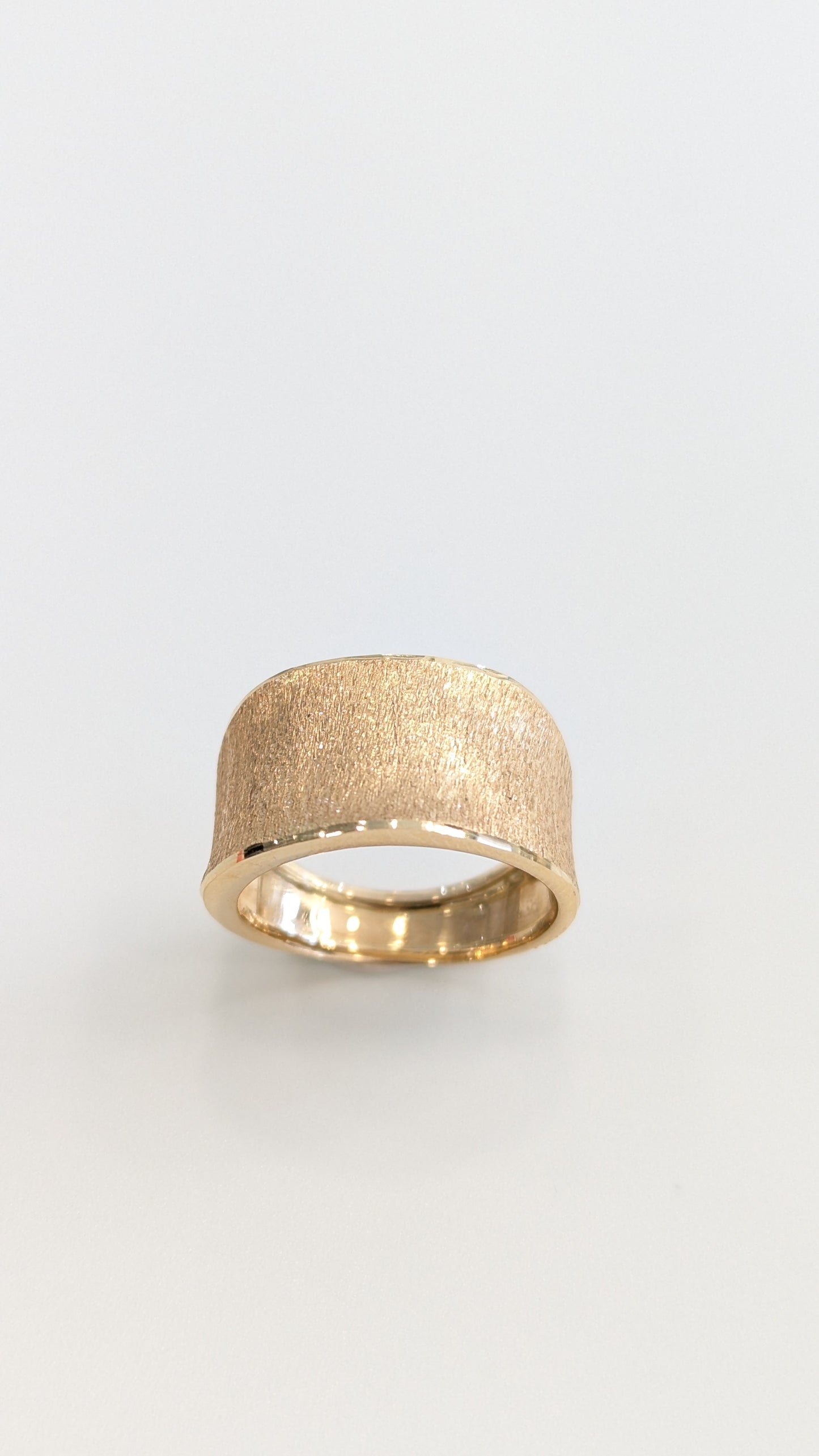 Gold Matte Ring