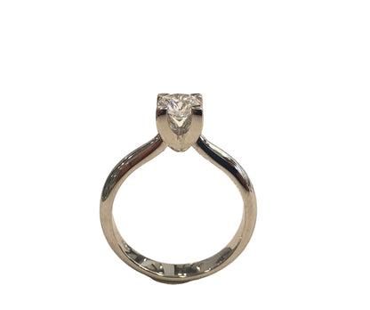 Μονόπετρο διαμάντι GIA 0.48ct Κ18