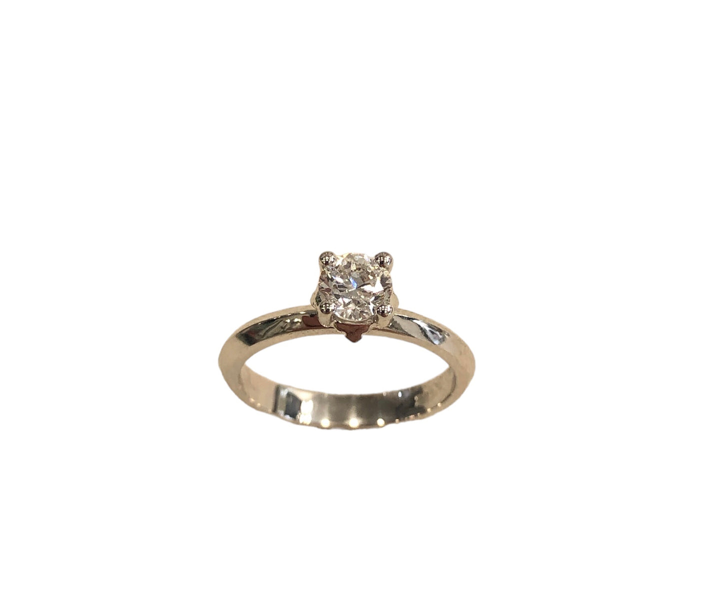 0.60ct GIA Natural Diamond Solitaire Ring