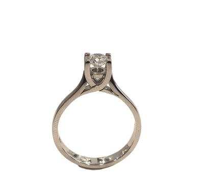 Μονόπετρο διαμάντι GIA 0.40ct Κ18