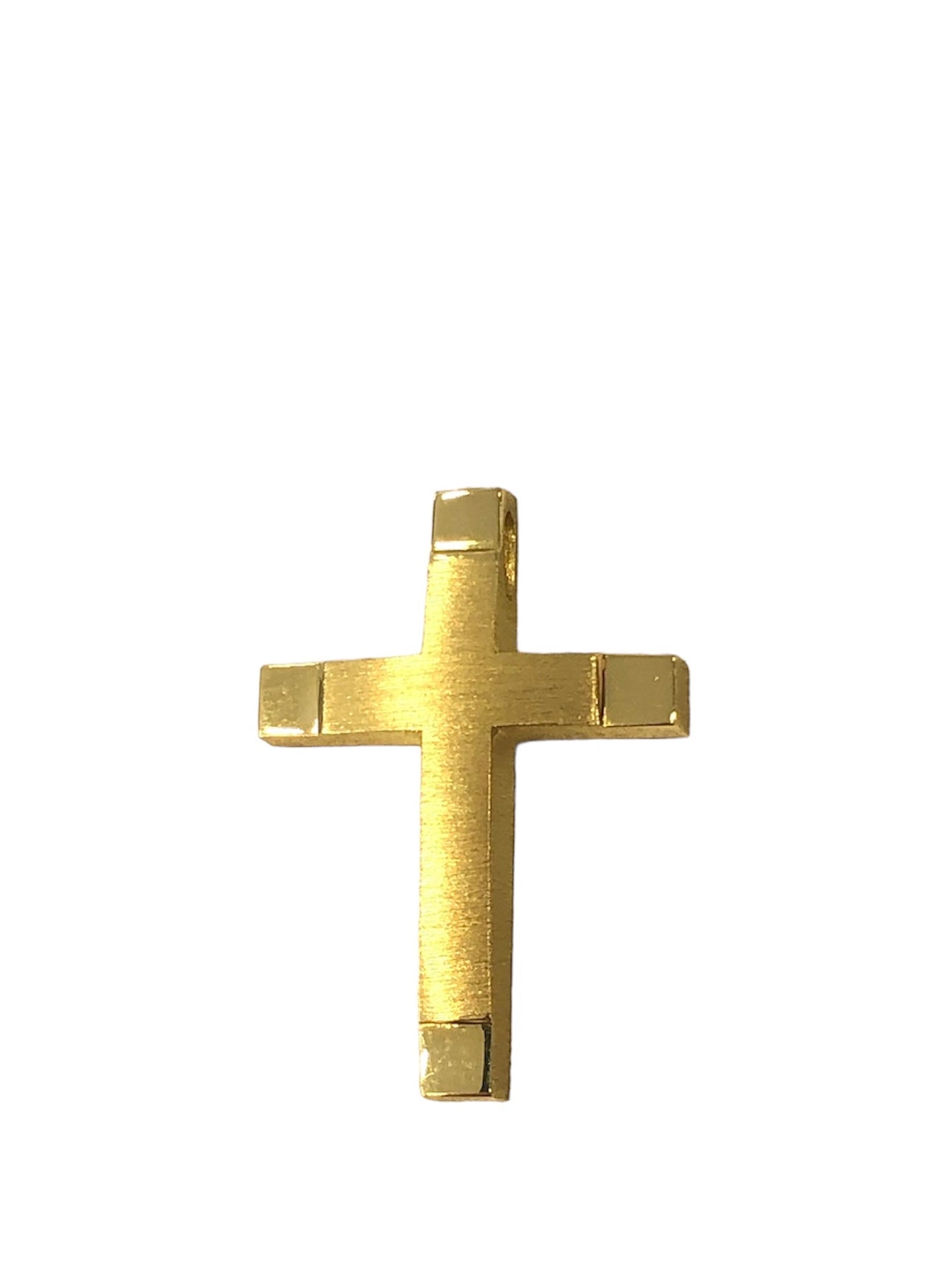 Triantos Double-faced Gold Cross