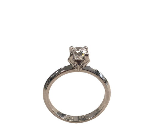 0.60ct GIA Natural Diamond Solitaire Ring