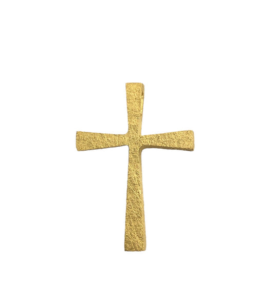 Triantos Double-faced Gold Cross
