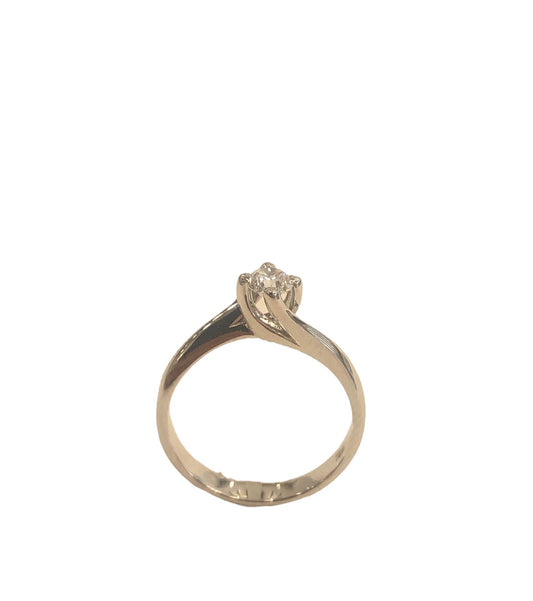 Μονόπετρο Διαμάντι GIA 0,30ct E/VVS1 Κ18