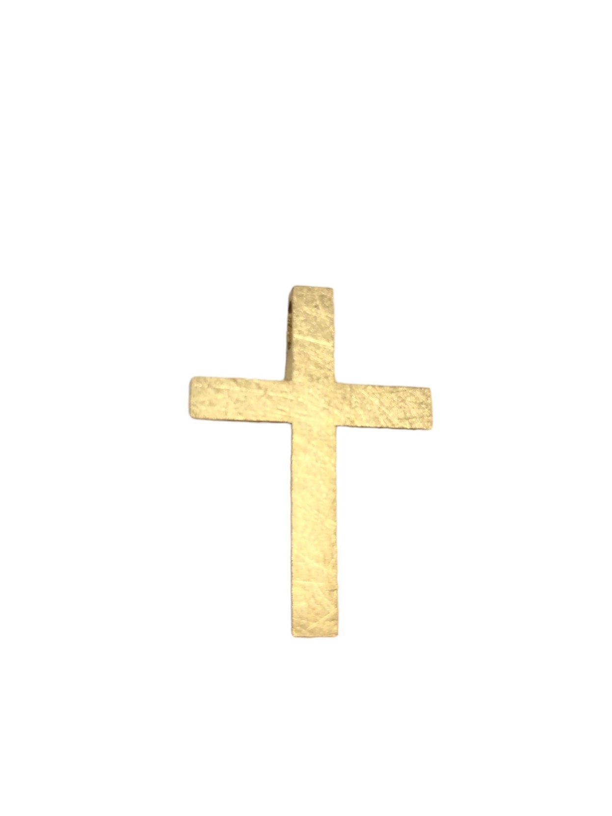 Triantos Double-faced Gold Cross