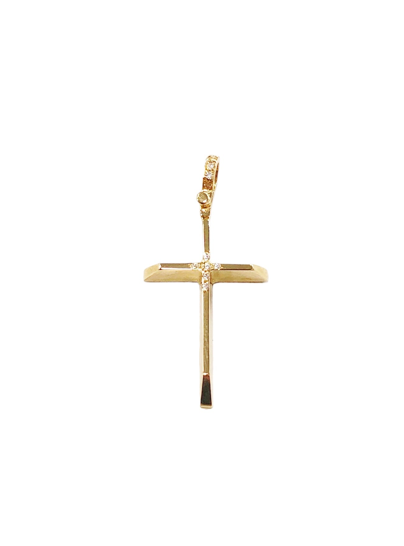 Gold Slim Cross