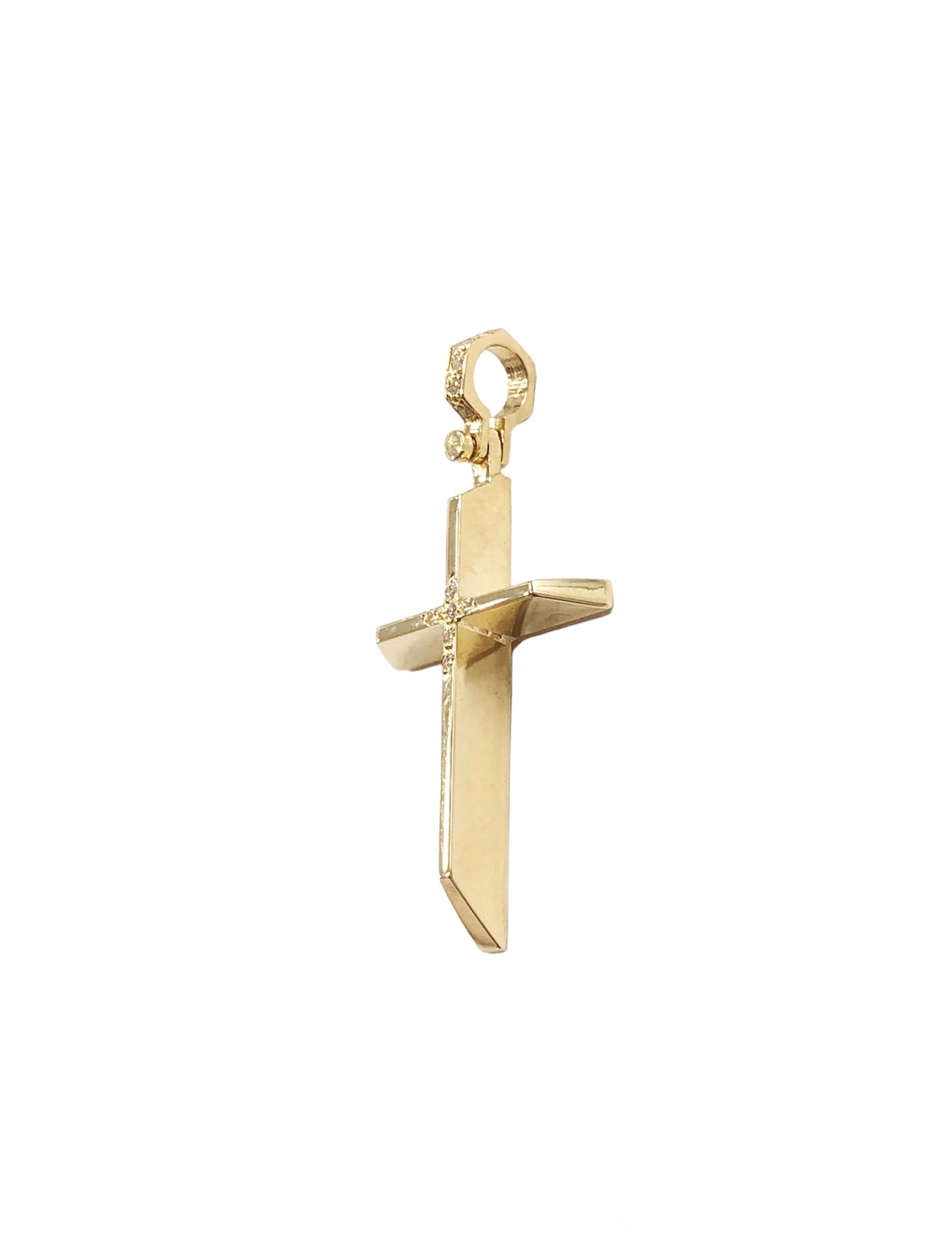 Gold Slim Cross