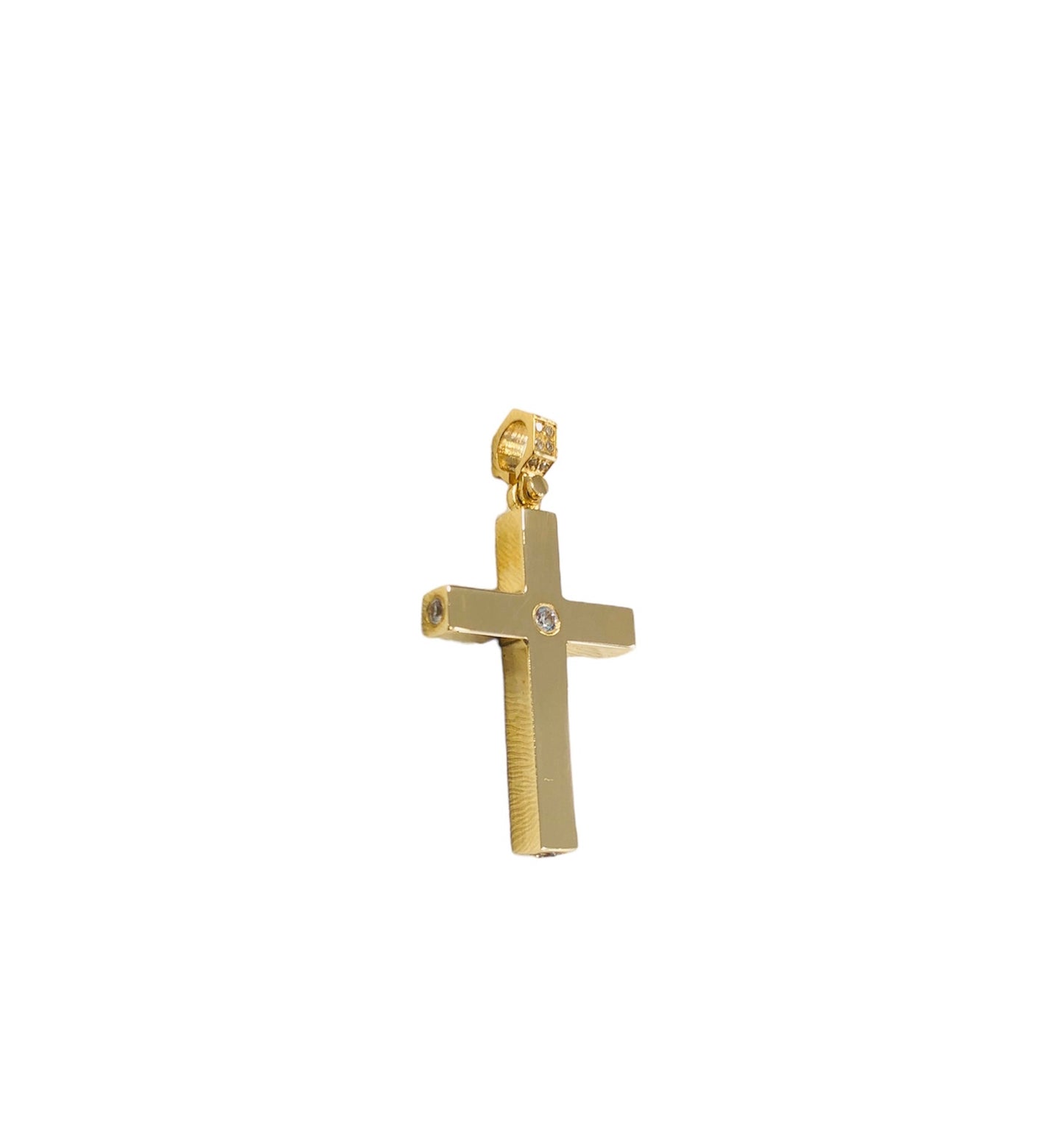 Gold Double-Faced Cross