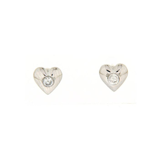 Gold Heart Earrings