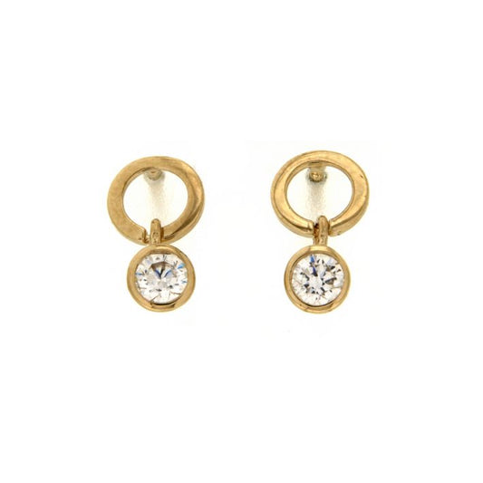 Gold Dangle Earrings