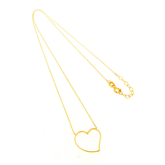 Gold Heart Necklace