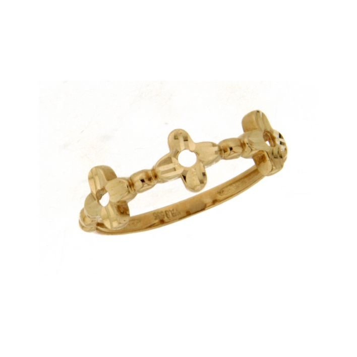 Gold Cross Ring