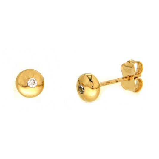 Gold Stud Earrings