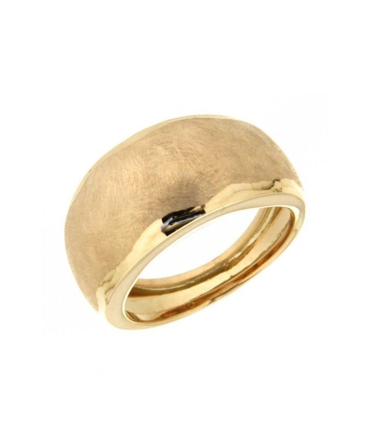 Gold Matte Ring