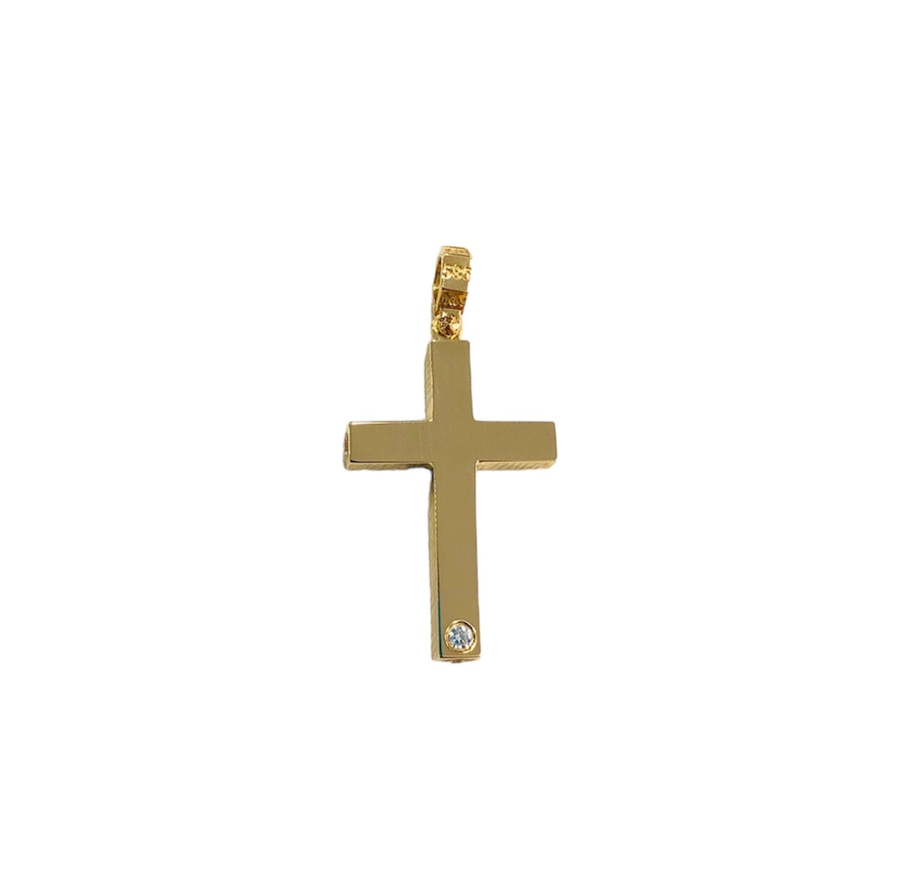 Gold Double-Faced Cross