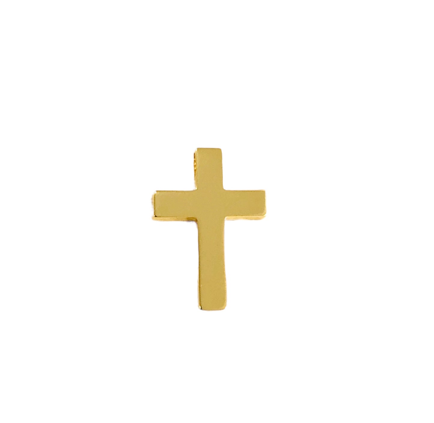 Gold double-face cross