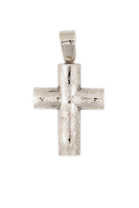 White Gold Cross