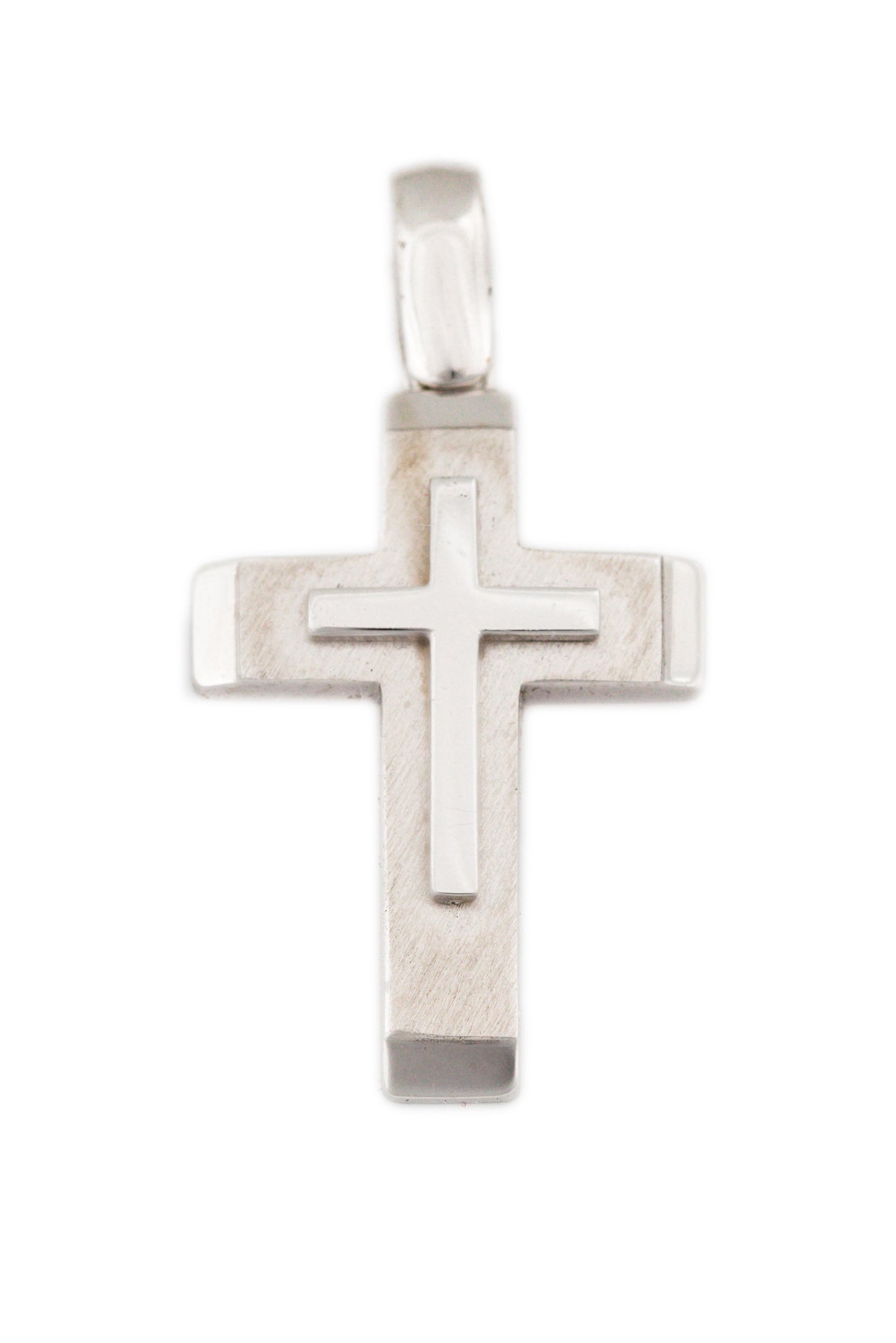 White Gold Cross